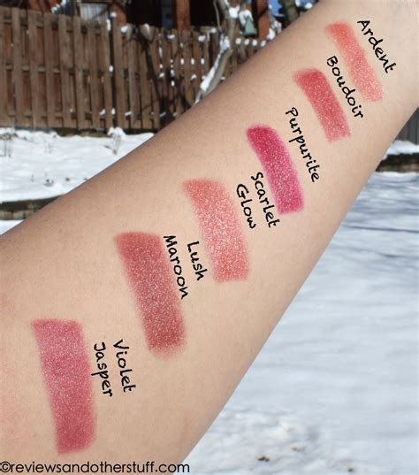 Gucci lipstick swatches